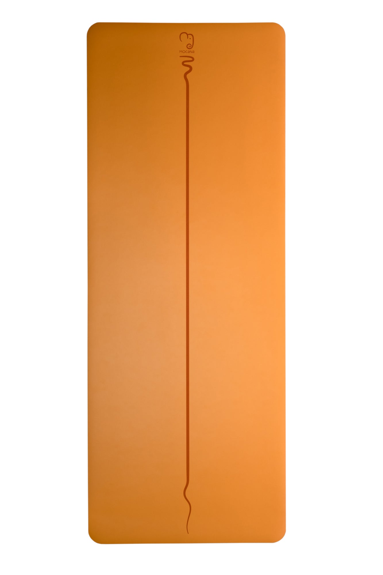 Orange Nimbus | Grippy Yoga Mat
