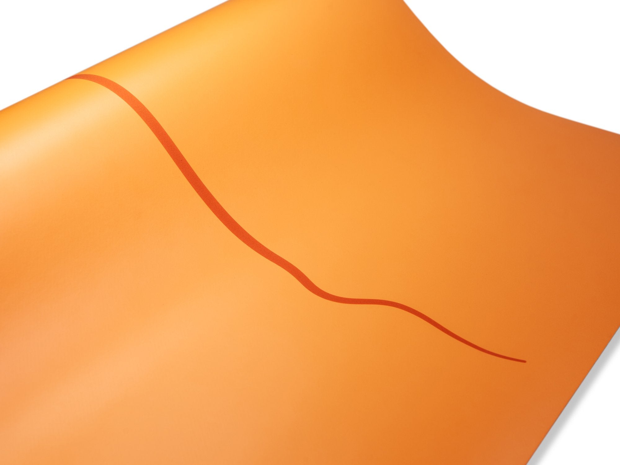 Orange Yoga Mat  Non-slip Nimbus Alignment Mat – Mocana Yoga USA